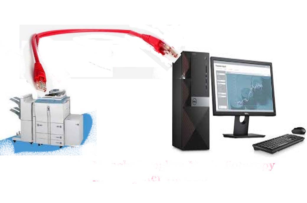 Menghubungkan Komputer Ke Mesin Fotocopy Dengan Kabel Lan Maraska