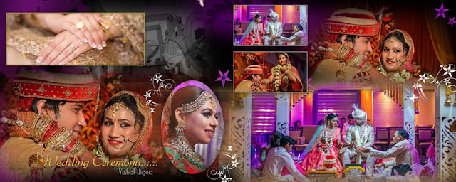 Indian Wedding Album Cover Design