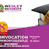 Wesley University 8th Convocation Ceremony Programme of Events 2019