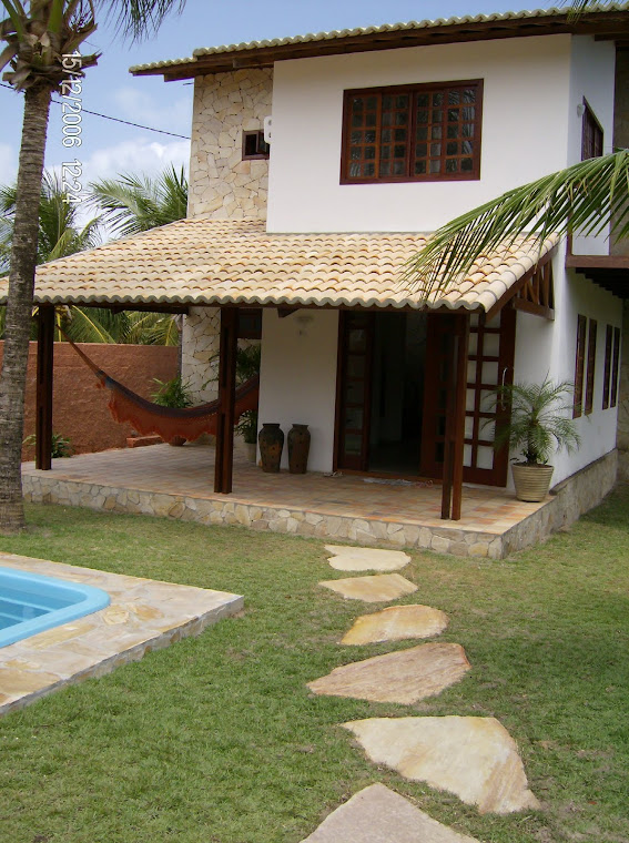 Casa localizada na praia da Pipa, uma das praias mais badaladas no litoral nordestino.