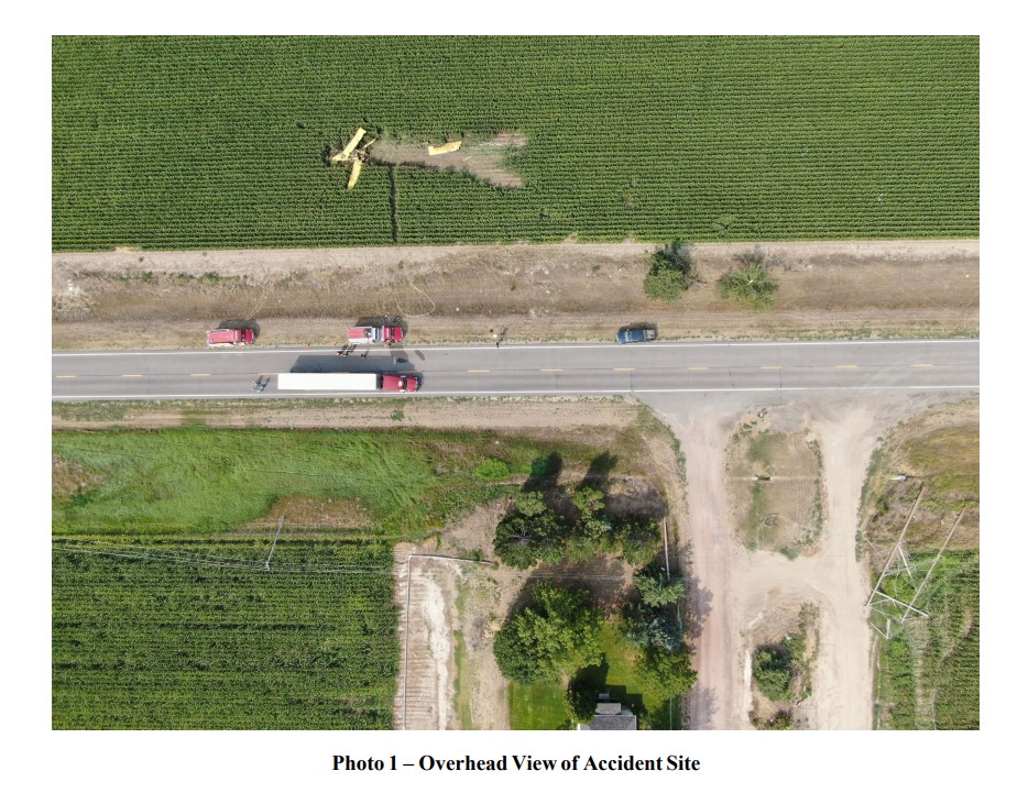 Kathryn's Report GrummanSchweizer G164B, N48416 Accident occurred August 18, 2020 in