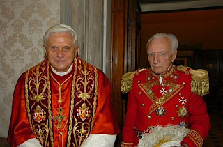 Paus benedictus en rothschild1