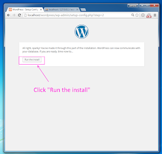 Install WordPress 4.5.2 on windows ( XAMPP + php7 ) tutorial 12