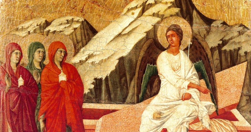 Le Muse : DUCCIO di BUONINSEGNA (Siena, ca. 1255 - 1319): Le tre Marie