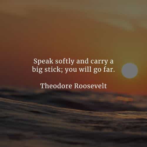 Famous quotes and sayings by Theodore Roosevelt