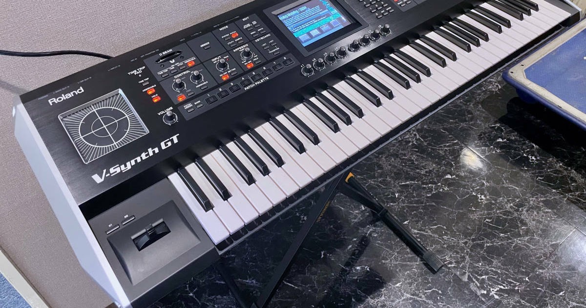 MATRIXSYNTH Roland VSynth GT Keyboard Synthesizer Version 2.0