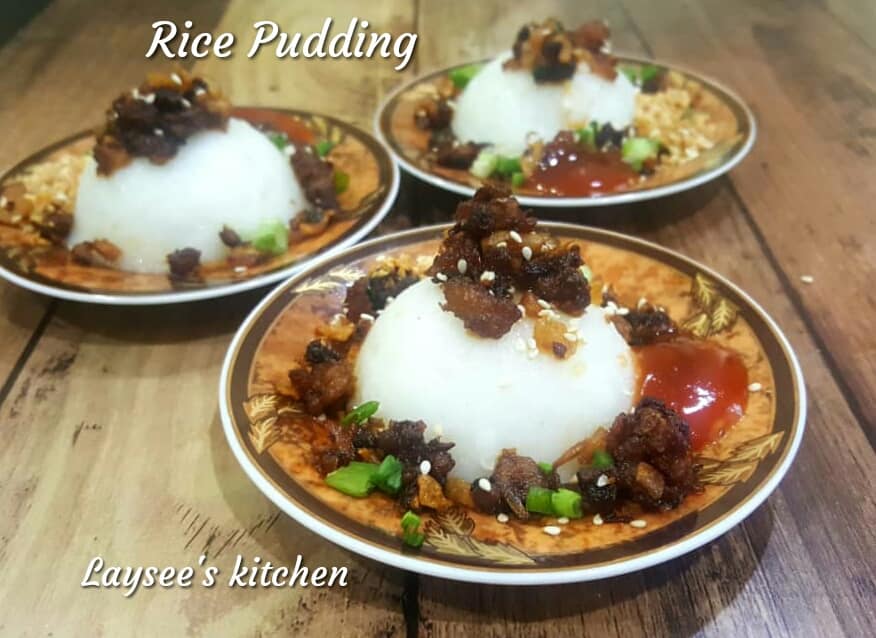 STEAMED RICE PUDDING/ CHWEE KUIH