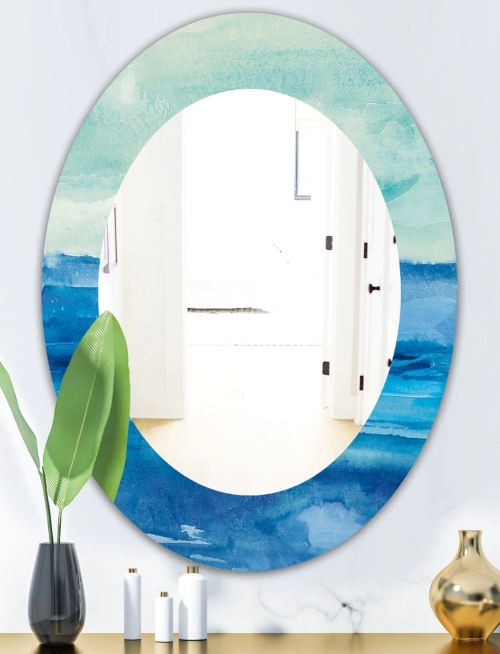 25 Coastal & Nautical Wall Mirror Ideas for Every Room