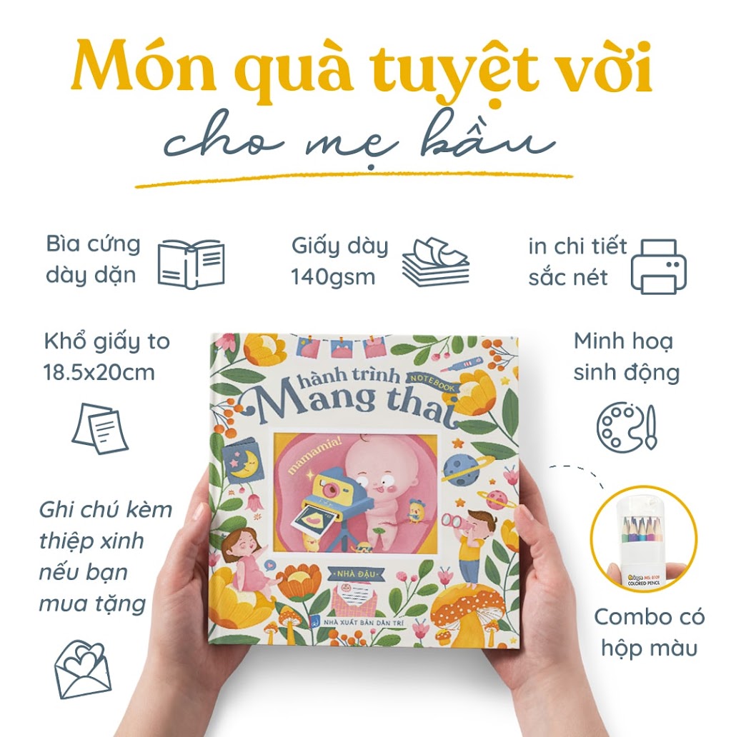 [A116] Hành trình mang thai: Sách thai giáo "best seller"