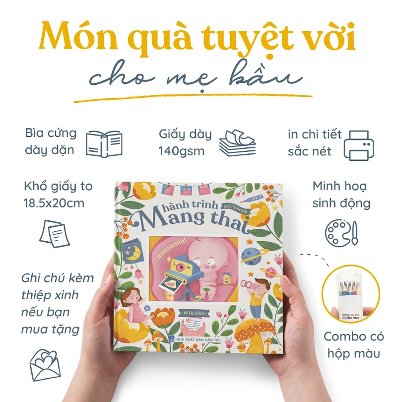 [A116] Chọn sách thai giáo bổ ích nhất cho Bà Bầu mang thai tháng đầu