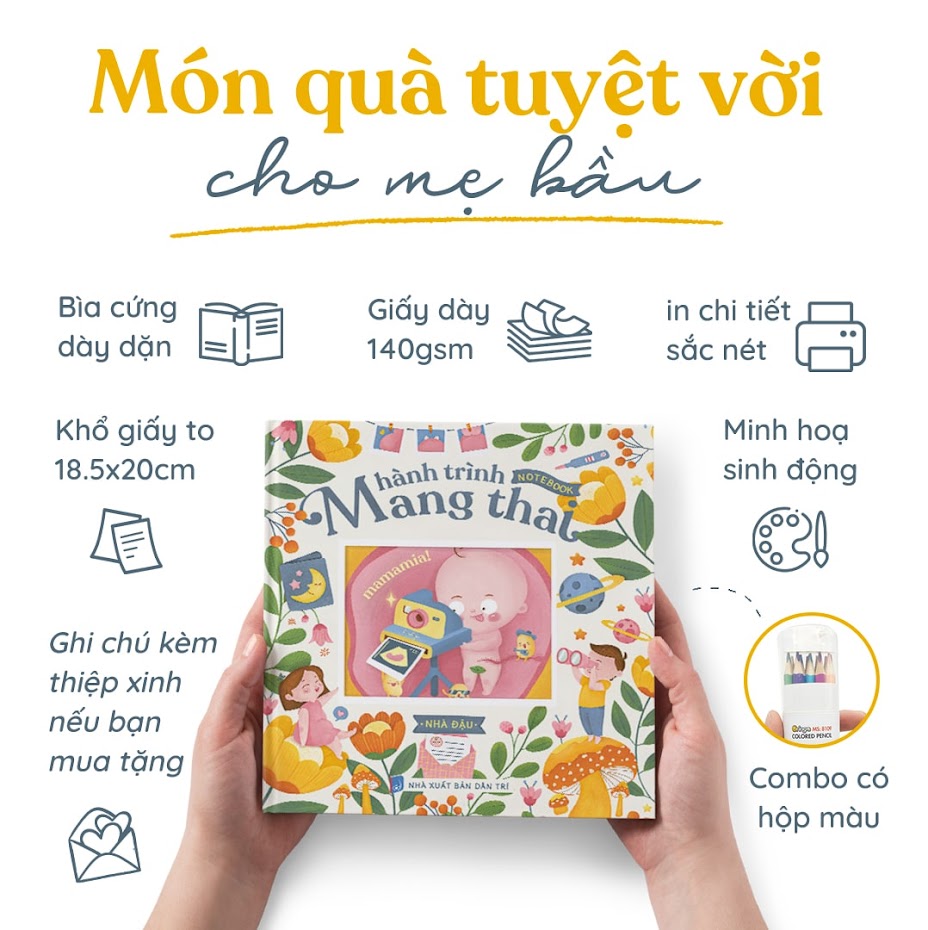 [A116] 5 cuốn sách mang thai hữu ích cho người lần đầu làm Mẹ