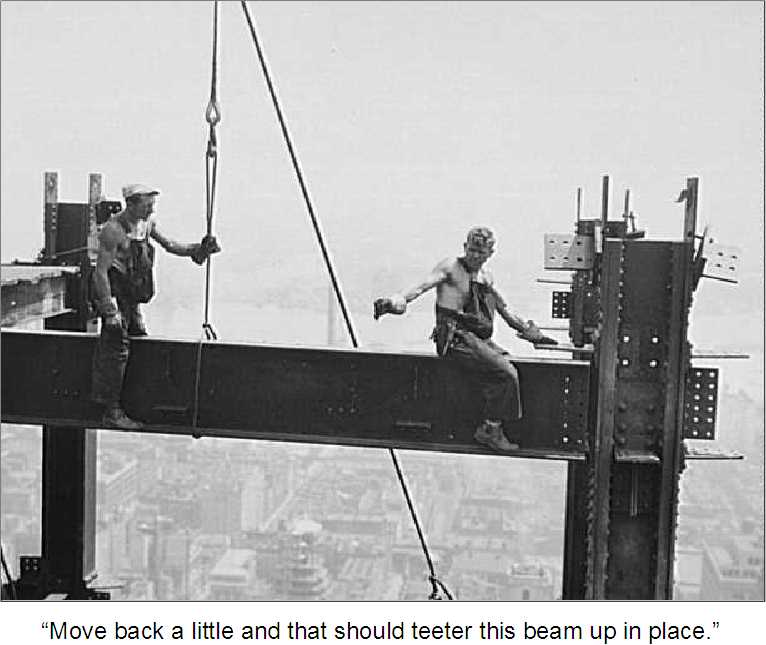 buildfun Empire State Building Being Built in 1930