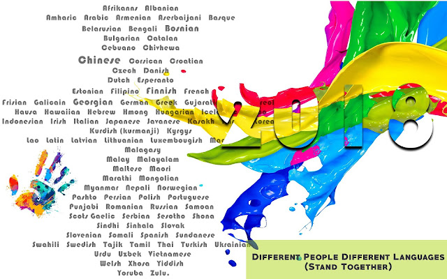 Different People Different Languages (Stand Together) Different People Different Languages (Stand Together)