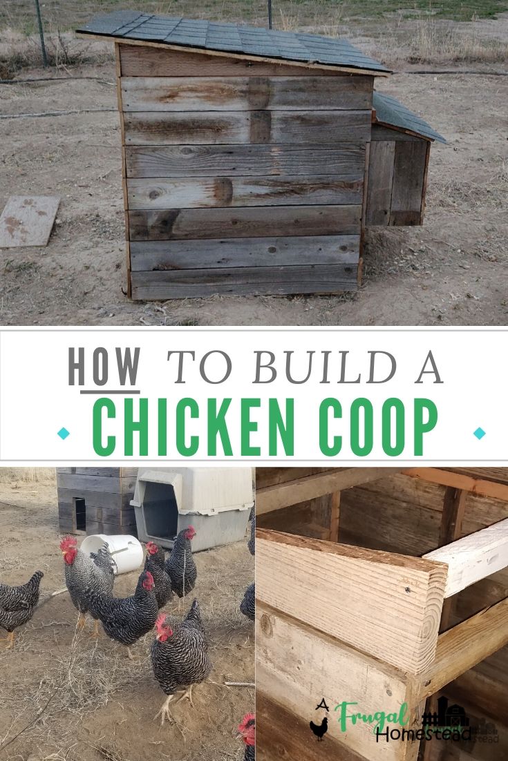 Easy Chicken Coop from Old Pallets and Wood Fencing