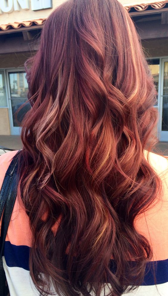 12 Hottest Mahogany Hair Color Highlights For Brunettes