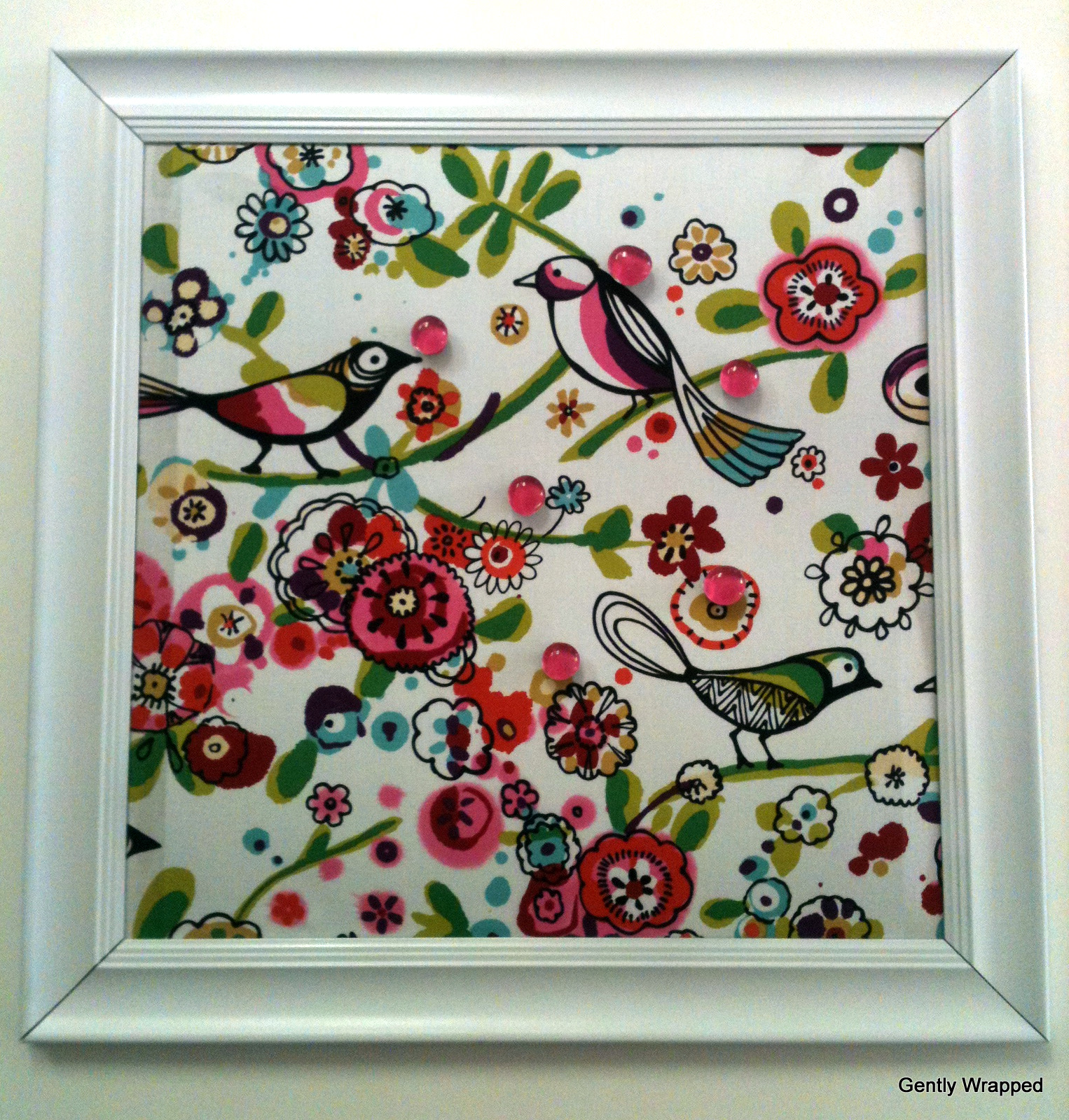 Gently Wrapped and Pin Boards