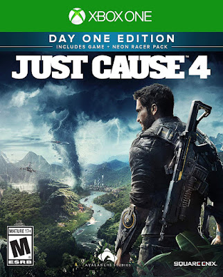 Just Cause 4 Game Cover Xbox One Day One Edition