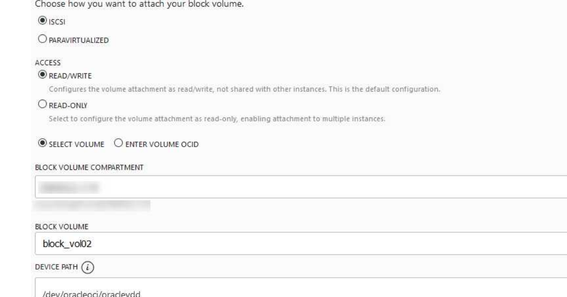HEMESH ORAWORLD Add block volume to OCI instance and mount as /u01
