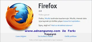 Firefox yükle