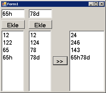 Nesne Tabanlı Programlama(C#): C# Form Uygulamaları