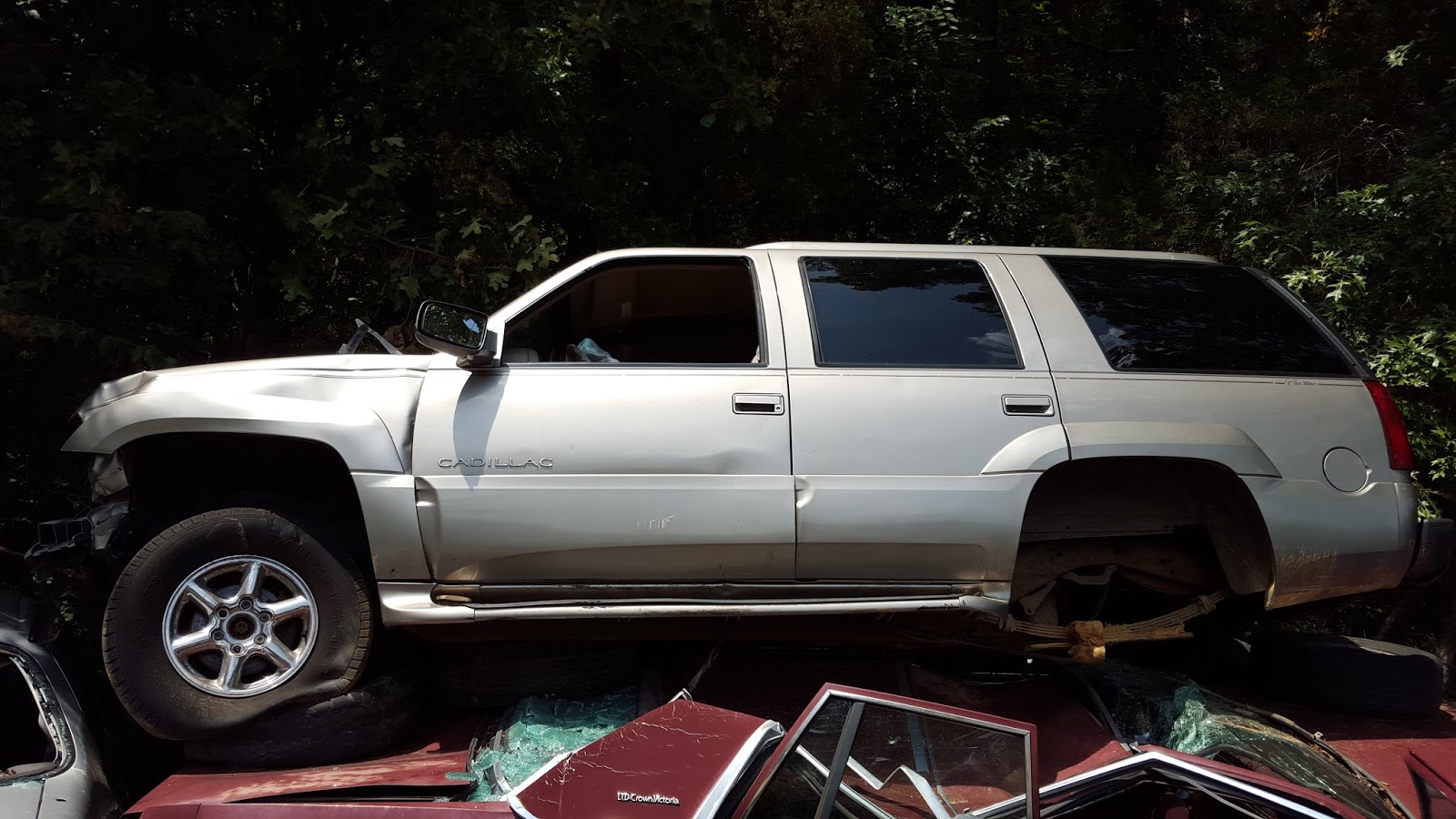 Gold Cadillac SUV Brooks Auto Sales And Salvage