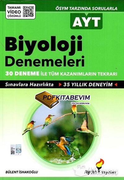 aydin ayt biyoloji deneme pdf indir