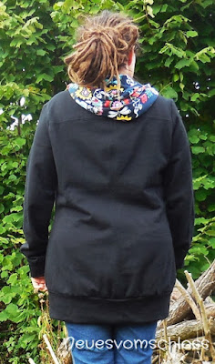 Kapuzenpulli jERIKA, 12 letters of handmade fashion, me made mittwoch- neuesvomschloss.blogspot.de