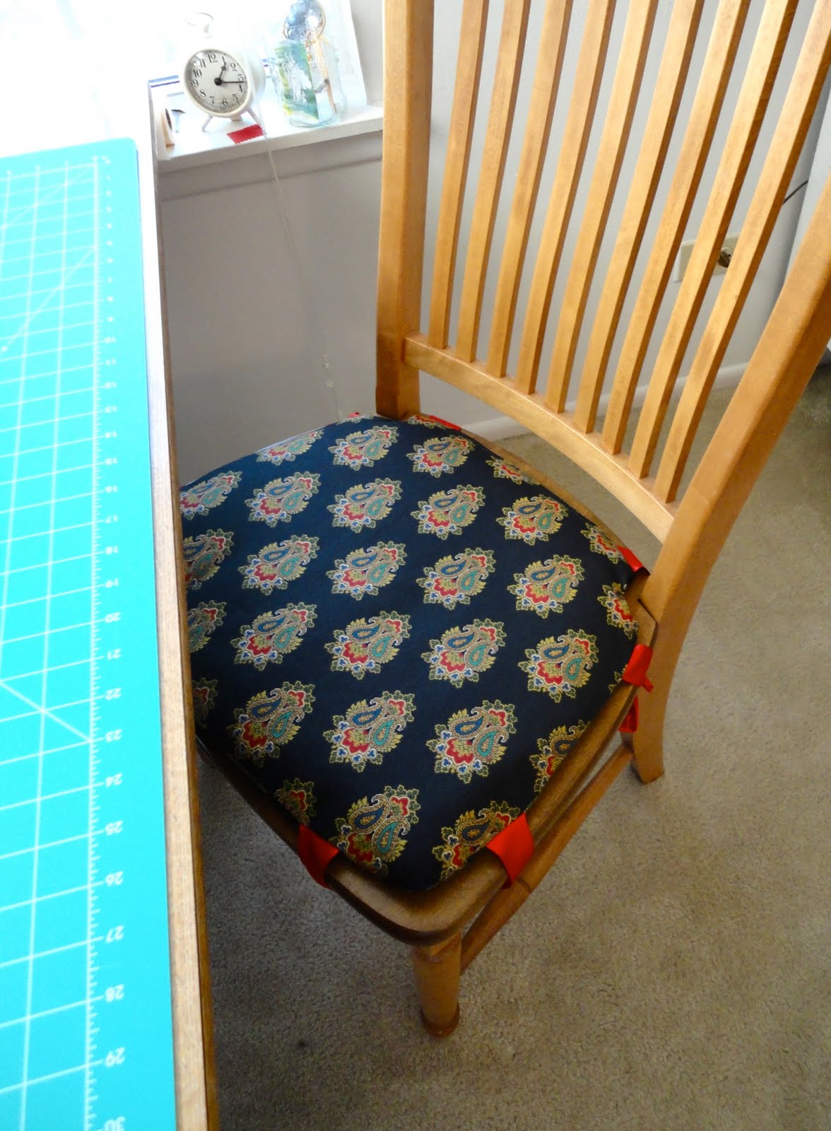 I made a bum cushion...a cushion for my bum. Church of DIY