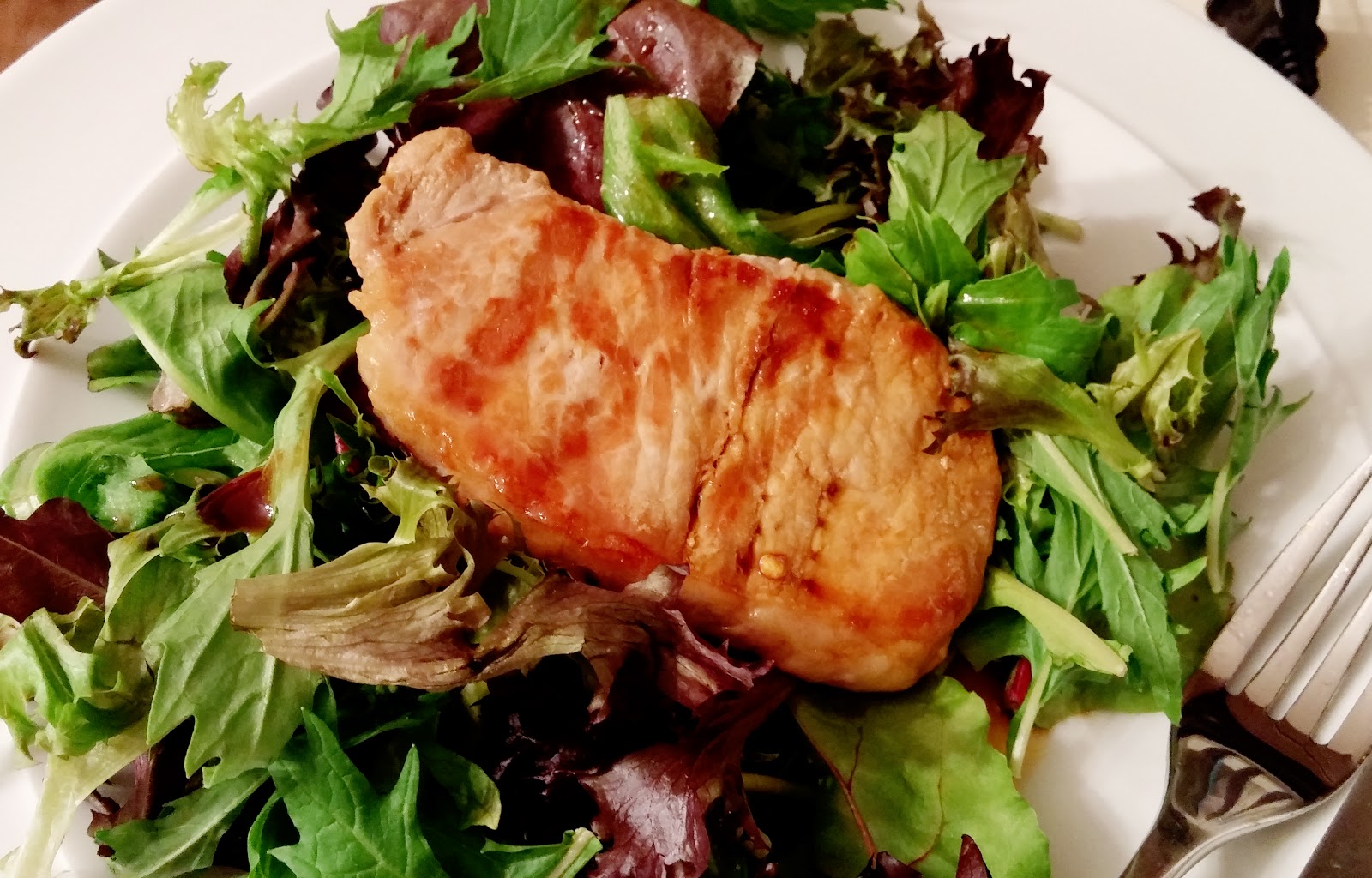 Gluten Free Soy Sauce Marinated Pork Chops