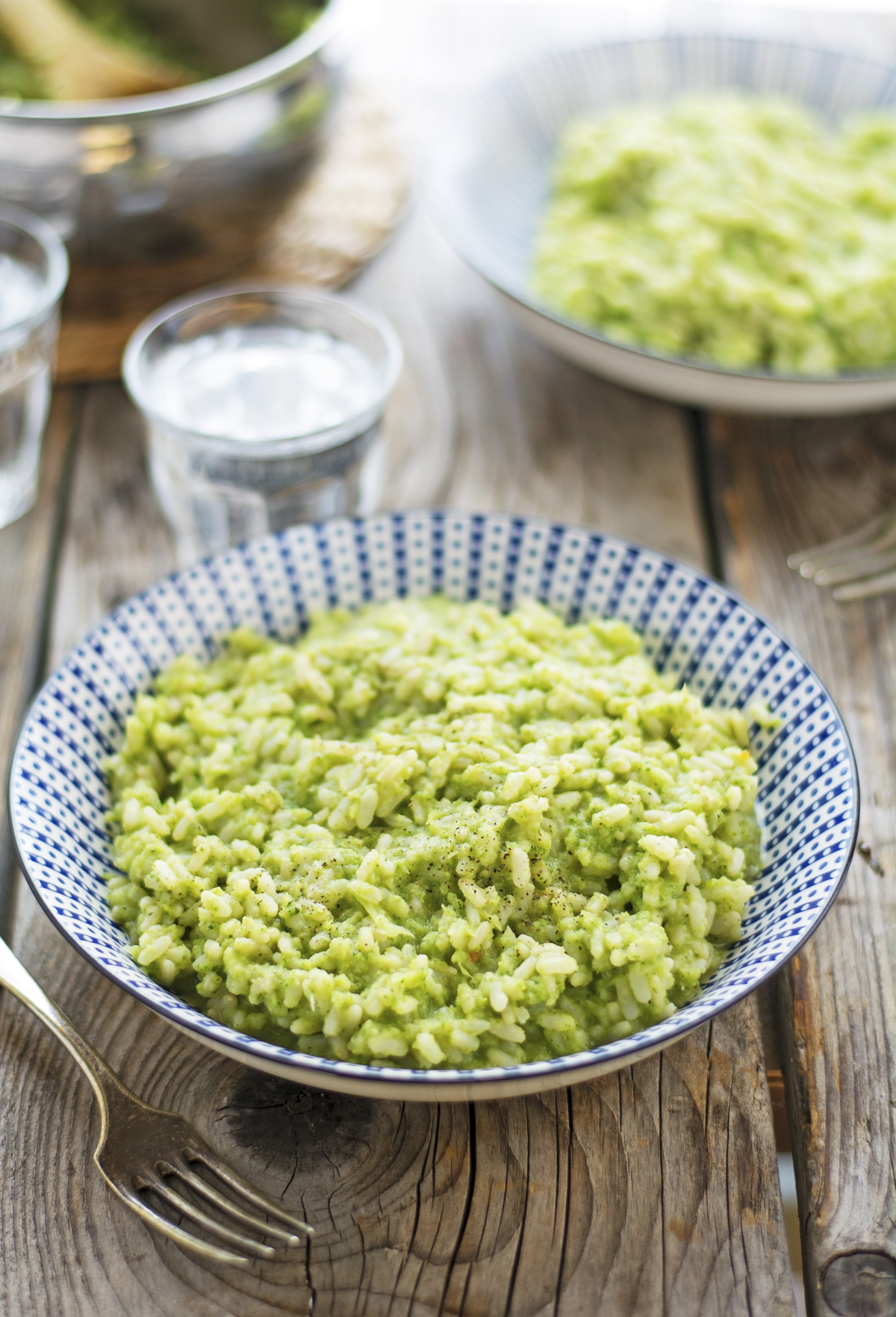 Creamy Garlic Broccoli Rice