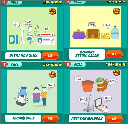 Kunci Tebak Gambar Level 102 Tebak Gambar