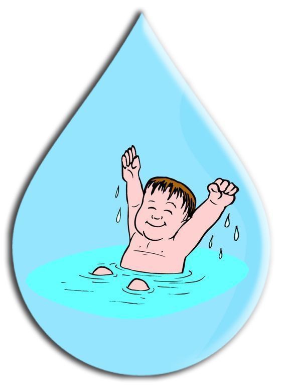 Рисунки воды для детей