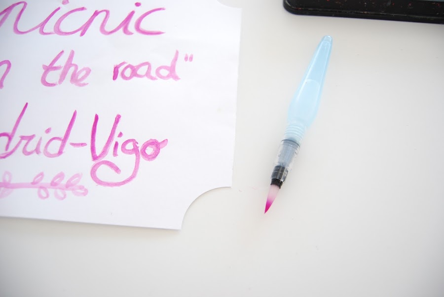 DIY picnic on the road. Picnic para viajes largos.