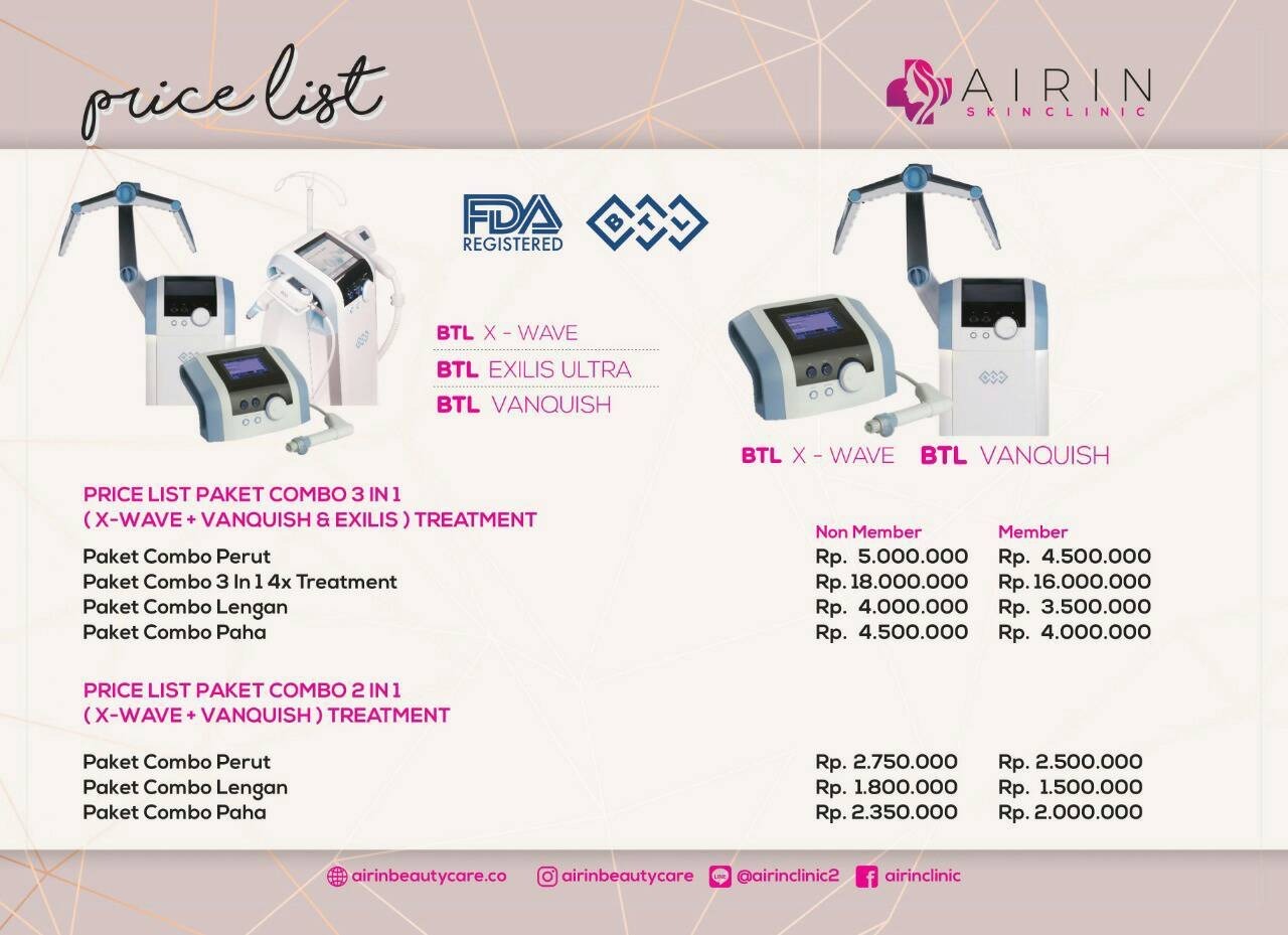 Harga treatment dan katalog di berbagai klinik kecantikan [ Facial