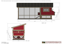 chicken plans coop ms101 construction build detailed