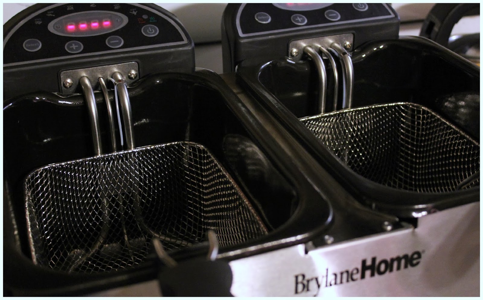 Mama On The Bright Side Of Twins Brylane HomeDigit al Double Deep Fryer