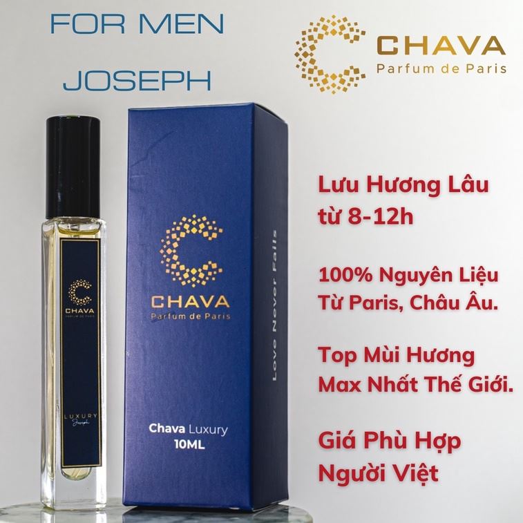 NƯỚC HOA MINI LUXURY JOSEPH 10ML – CHAVA