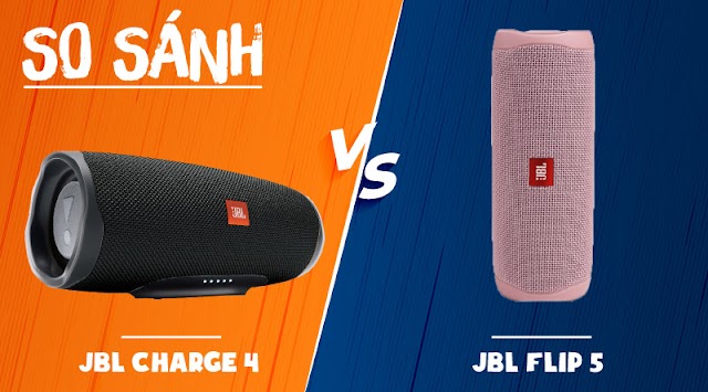 So sánh Loa JBL Charge 4 vs JBL Flip 5: Tầm giá 2 triệu chọn loa nào?