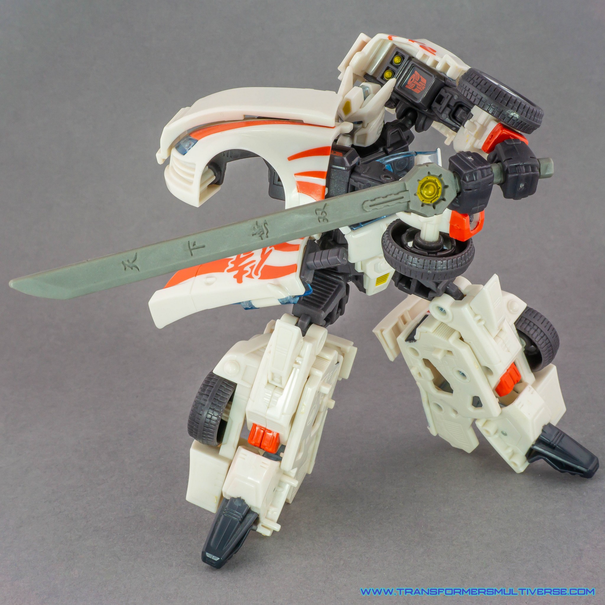 Transformers Generations Drift posed with Great Sword 2