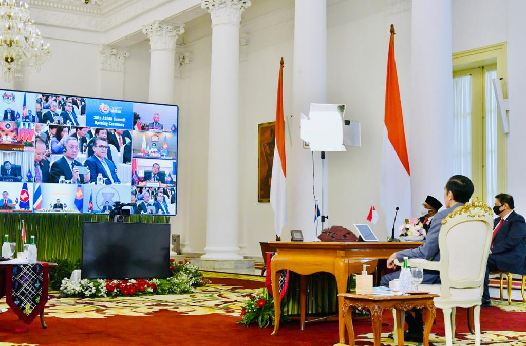 Selain Pemulihan Ekonomi, Presiden Ajak Perkuat Kerja Sama Kawasan ASEAN