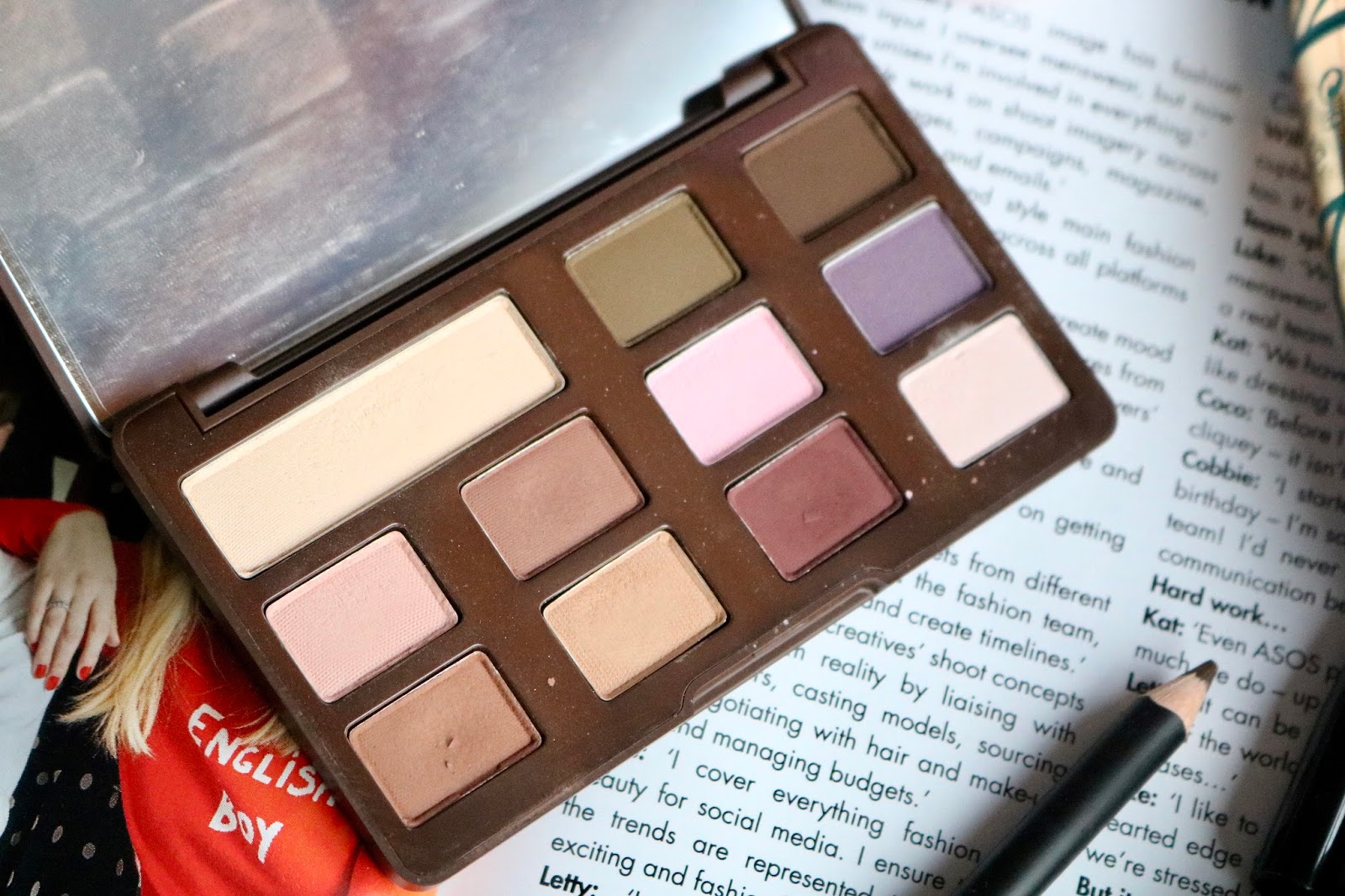too faced matte chocolate chip palette