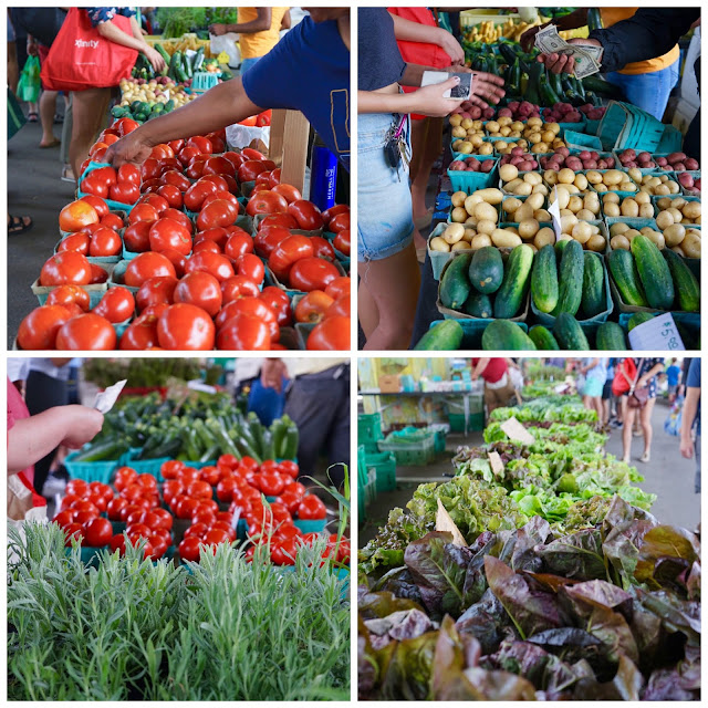 Our Fab Fash Life Sunday at the Farmer's Market with Tillamook!