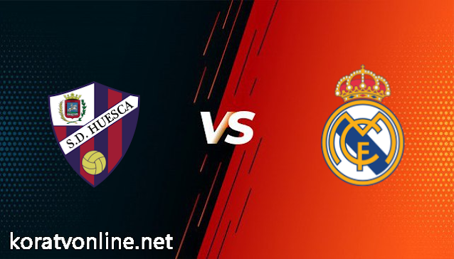 مشاهدة مباراة  ريال مدريد وهويسكا بث مباشر اليوم بتاريخ 06-02-2021 في الدوري الاسباني