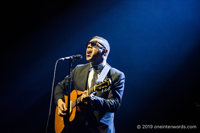 Murray A. Lightburn at Budweiser Gardens in London Ontario on April 28, 2019 Photo by John Ordean at One In Ten Words oneintenwords.com toronto indie alternative live music blog concert photography pictures photos nikon d750 camera yyz photographer