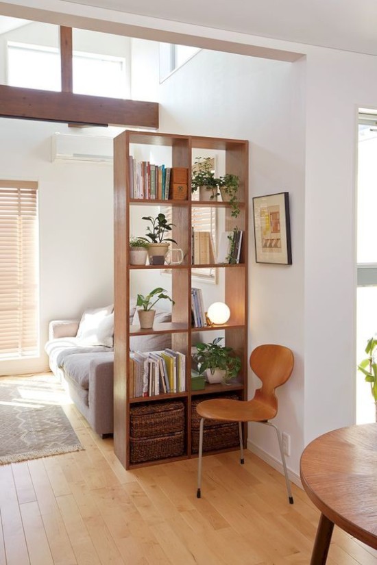 ide inspiratif partisi ruangan rumah minimalis modern