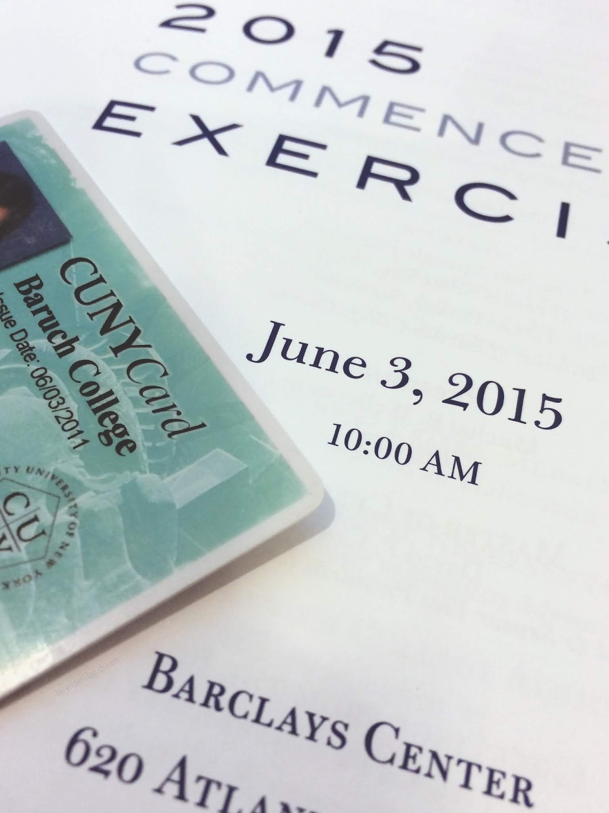 Baruch College, Barclays Center, 2015 Commencement, undergraduate, New York