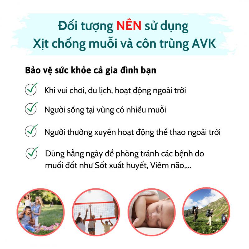 Xịt chống muỗi và côn trùng đốt AVK Amuldy-S 60ml – Lazimall