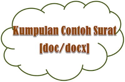 Download Kumpulan Contoh Surat Resmi dan Pribadi Paling Lengkap [doc]