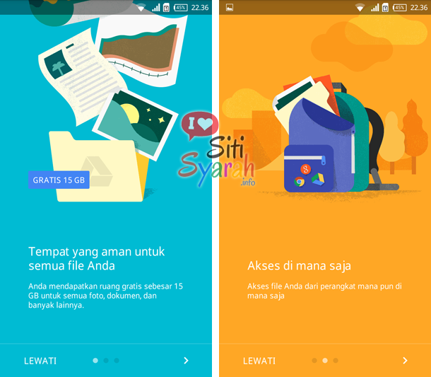 apa fungsi google drive pada android