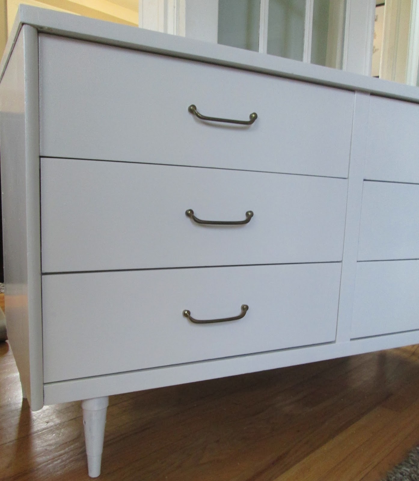 BoHO Chic Vintage Low Dresser 1960s White SOLD